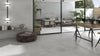 Energy Natural 60 x 120 Glazed Porcelain Tile in Conservatory