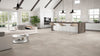 Harlem Taupe 60 x 60 cm Tile in Large Kitchen