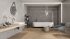 Lao Grey Tile in Large Ensuite