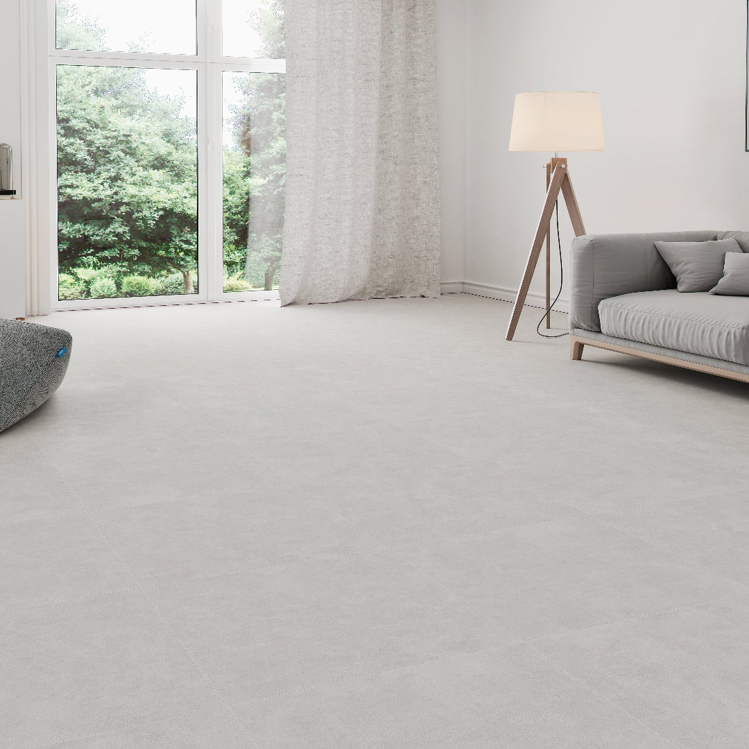 Superb Grey Cement Effect Floor Tiles 60 x 60 cm – Lucretia Tiles