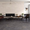 Lithos Anthracite Tile on Lounge Floor