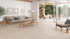 Lithos Sand 60 x 60 Tile in Living Area