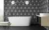 Osaka Black tile in Modern Bathroom