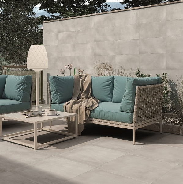 Abstract Silver in Modern Garden