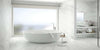 Pure Carrara Matt Tile with Free Standing Bath