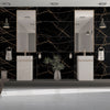 Atlantis Black and Gold Tile in Bathroom