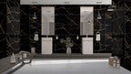Atlantis Black and Gold in Luxury Shower Room