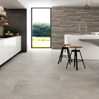 Bellagio Grey Tile on Kitchen Floor