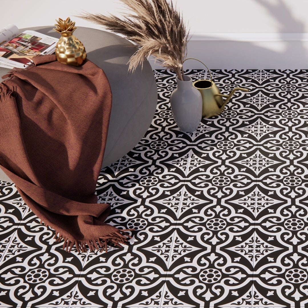 Chester Pre-cut Tile on Hallway Floor