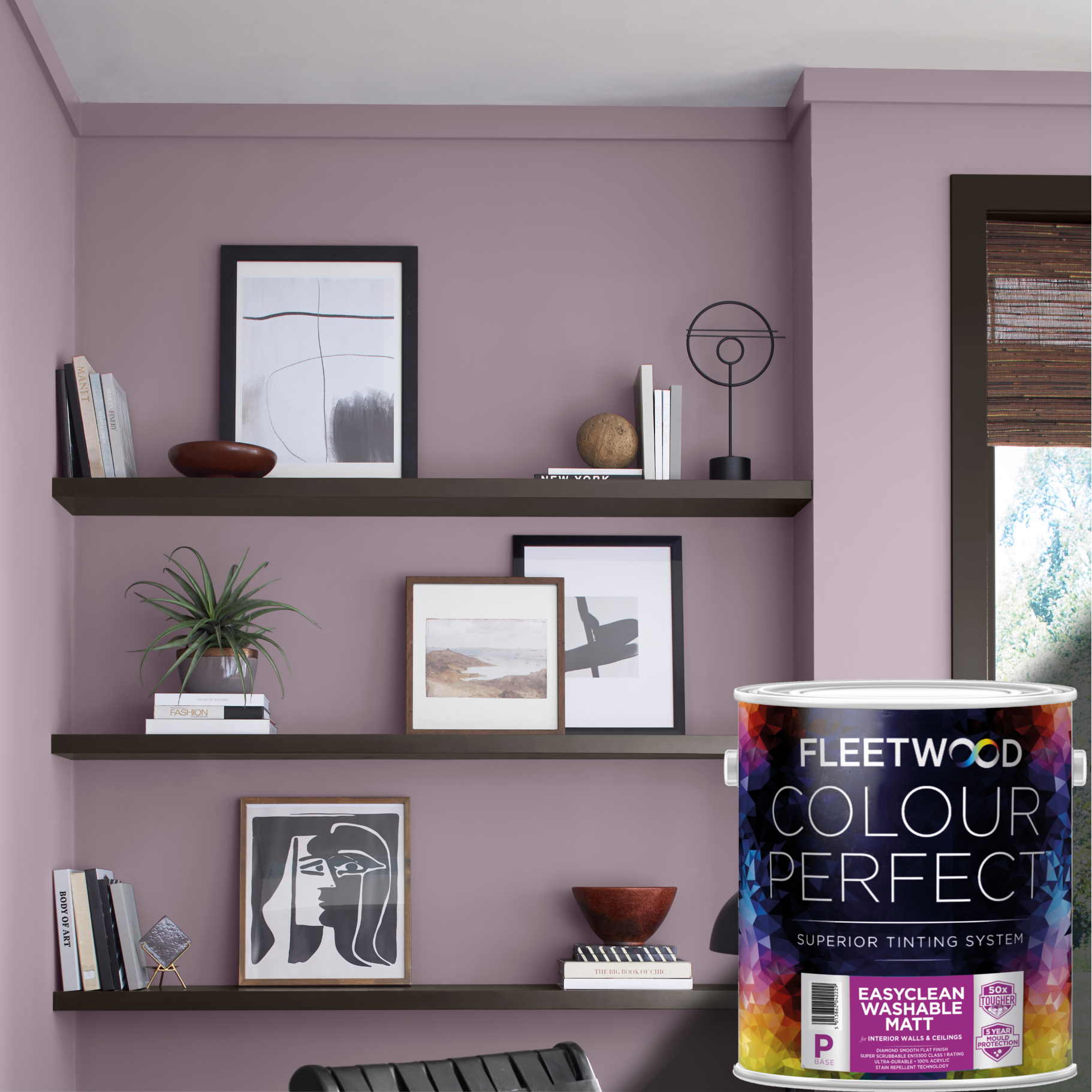 Colour Perfect Easy Clean Washable Matt