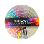 Fleetwood Colour Perfect color swatch book on a white background