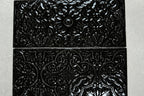 16.50 Sq Metres Dante Black Victorian Style Wall Tile 10 x 20 cm  €100