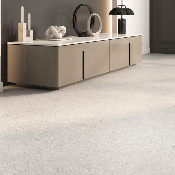 Image of Doge Torcello 60 x 120 cm Glazed Porcelain Tile in Living Area