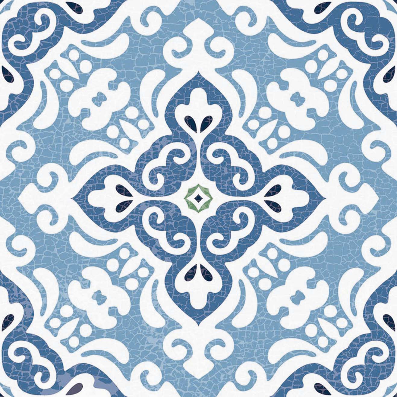 Example of Antic Blue Tile