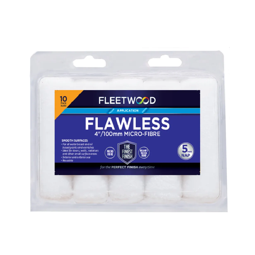 Flawless Microfibre Sleeve 5mm 10 Pack 4″