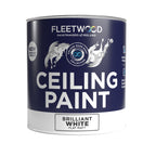 Fleetwood ceiling paint can on a white background