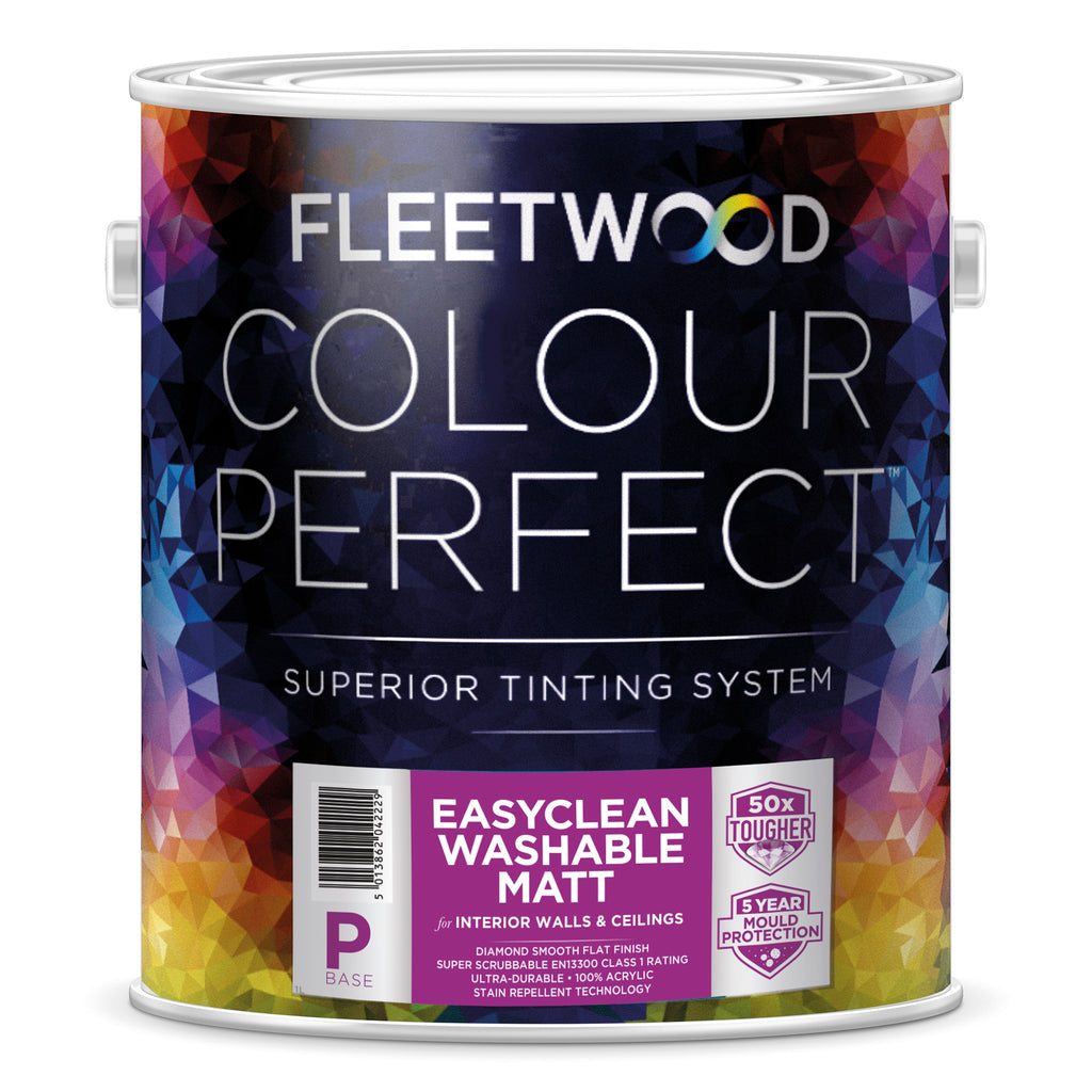 Fleetwood Colour Perfect Easyclean Washable Matt paint can