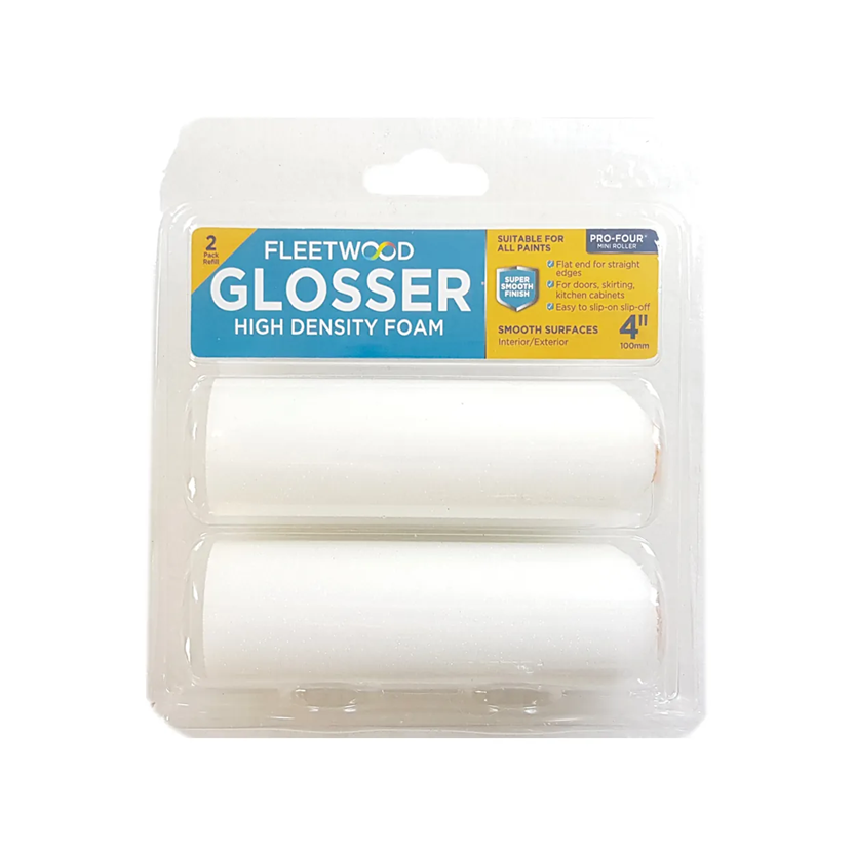 Glosser Foam 2 Sleeve Pack 4 Inch