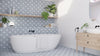Howard Blue Tile in Bathroom
