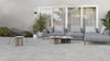 Lithos Perla 60 x 90cm Glazed Porcelain Tile in Courtyard