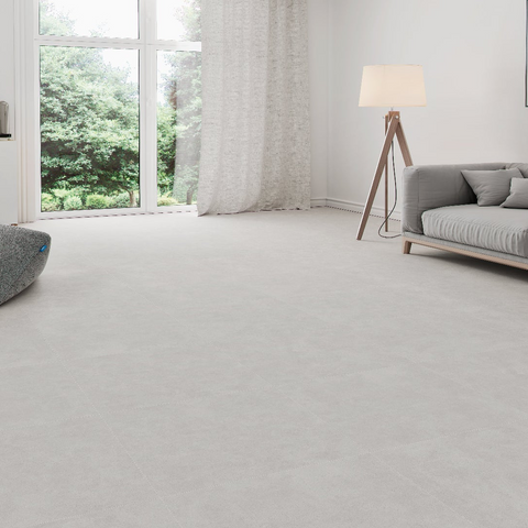 Lardenne Grey 60 x 60 Tile in Apartment