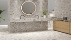 Mystone Cement Tile in Bathroom