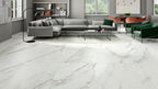 Piur Ice 60 x 120 Tile in Luxury Living Room