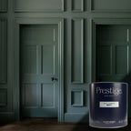 Green Interior Door with Prestige by Fleetwood Paint Can