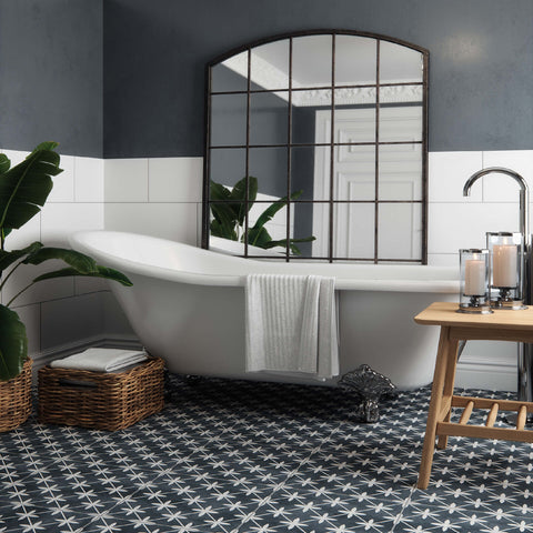 Star Black with Free Standing Bath