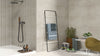 Subway Marfil Tile in Shower 