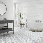 Surrey Tile in Large Bathroom