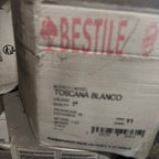 Box with 'Bestile' branding and product details on a metallic surface