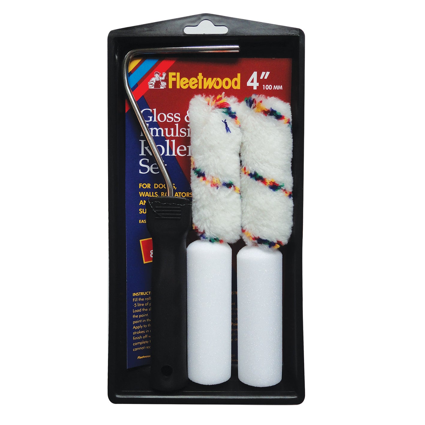 Handy Gloss & Emulsion Set incl. 4 x 4 Inch Sleeves