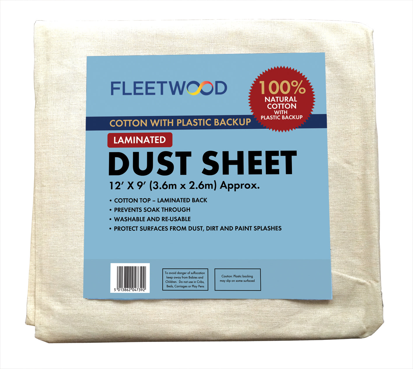 Laminated Dust Sheet 12ft x 9ft