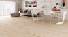 Atelier Beige Wood Effect Floor Tiles in Modern Apartment with View