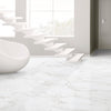 Palatina White Floor Tiles with Stairs