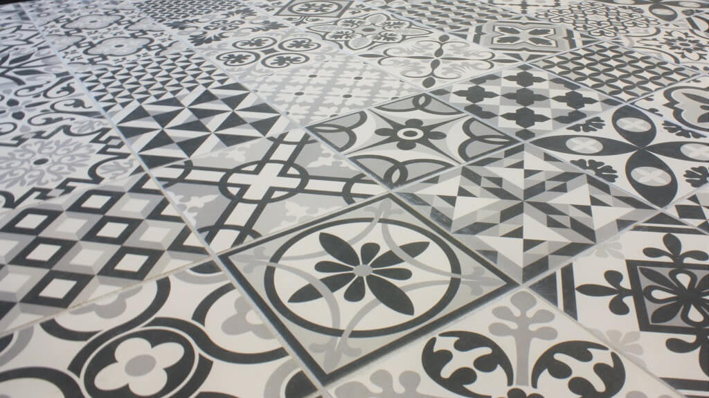Heritage Black Floor Tile