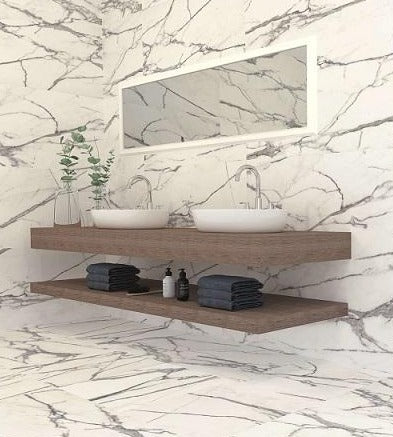 Marmara Blue in Bathroom