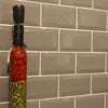 Metro Wall Tiles for Kitchens with Spice Bottle - Cement 7.5 x 15