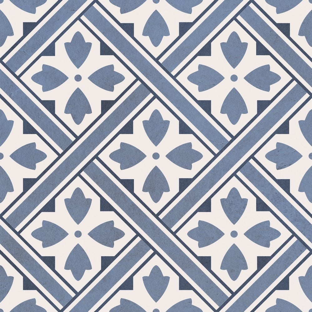 Nieves Blue Floor Tile
