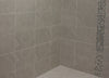 Rapolano Grey Wall Tiles in Wet Room