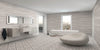 Savoy Grey Tile in Luxury Bathroom